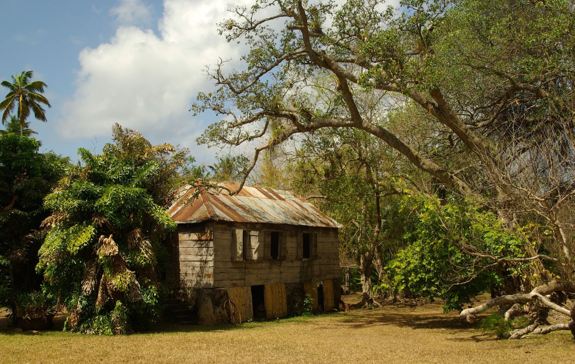 Saint Lucia Balenbouche Estate old grainery