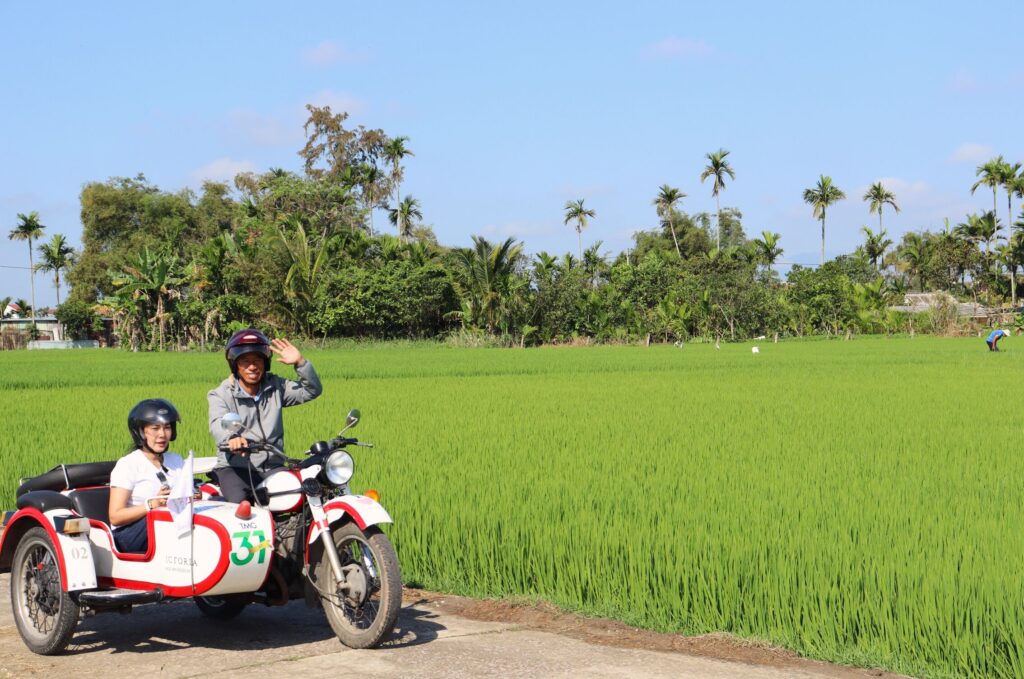 Hoi An sidecar motorcycle trip